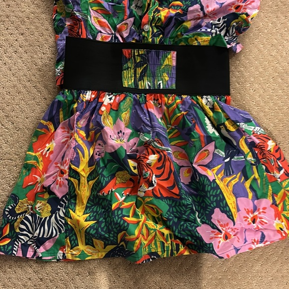 VINTAGE The Bagshaws of St. Lucia Hawaiian set jungle print - Picture 6 of 6